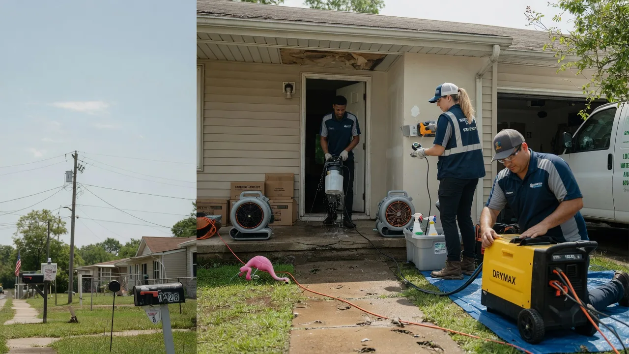 Storm Damage Water Removal in Brownsville, IN near me
